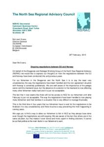 The North Sea Regional Advisory Council NSRAC Secretariat Cammach Business Centre Greenbank Road, East Tullos Aberdeen AB12 3BN Scotland, UK