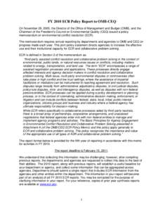 Government / Nuclear Regulatory Commission / Rockville /  Maryland / Law / Council on Environmental Quality / Alternative dispute resolution / National Environmental Policy Act / Rulemaking / Environment of the United States / Nuclear energy in the United States / Administrative law / United States administrative law