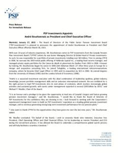 Microsoft Word - PSP Press Release - CEOAnnouncement_Final_ENG.docx