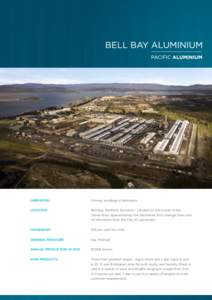 Bell Bay aluminium smelter / Rio Tinto Aluminium / Rio Tinto Alcan / Rio Tinto Group / Alcan / Aluminium / Boyne Island aluminium smelter / Tiwai Point / Mining / Mining companies of Canada / Chemistry