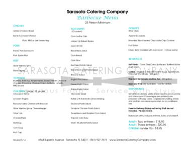 Sarasota Catering Company - Microsoft Word - Barbecue-Menu