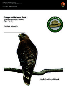 National Park Service U.S. Department of the Interior Congaree National Park Congaree National Park Junior Ranger Activity Booklet