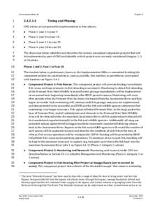 Public Draft, Bay Delta Conservation Plan: Chapter 3, Conservation Strategy (Sections 3.4, 3.5, and 3.6)