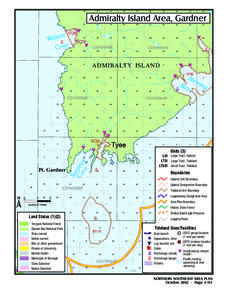 Admiralty Island Area, Gardner  ADMIRALTY ISLAND Units (3)