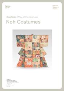 Bushido: Way of the Samurai  Noh Costumes JAPANESE Noh theatre robe, Atsuita