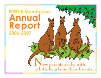 FIRST 5 Mendocino  Annual Report[removed]