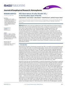 IASI observations of sulfur dioxide (SO2) in the boundary layer of Norilsk