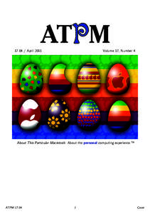 ATPM[removed]April 2011 Volume 17, Number 4