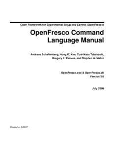 Microsoft Word - OpenFresco Command Language Manual 2.6.docx
