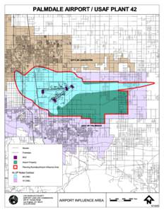 PALMDALE AIRPORT / USAF PLANT 42  CITY OF LANCASTER CITY OF PALMDALE