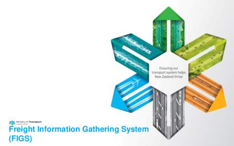 Freight Information Gathering System (FIGS) How did FIGS come about? More accurate containerised import/export data ► Napier and Minister Joyce