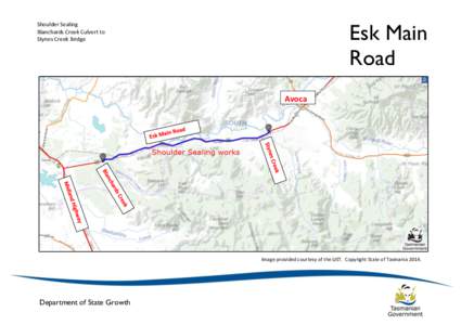 Esk Main Road Shoulder Sealing Blanchards Creek Culvert to Stynes Creek Bridge