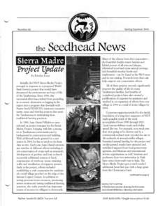 Seedhead News - No. 88, Spring Equinox 2005