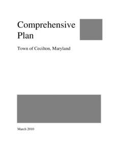 Comprehensive Plan Town of Cecilton, Maryland March 2010