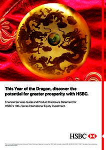 HSBC 100+ Series International Equity Investment PDS - Due Diligence clean