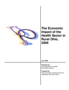 The Economic Impact of the Health Sector in Rural Ohio, 2006