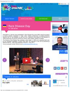 Rare Disease Day ® Ukraine