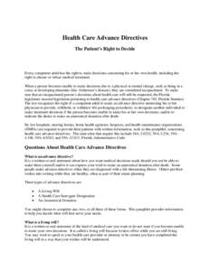 Microsoft Word - English-Health Care Advance Dir[removed]doc