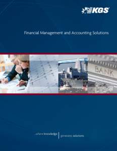 Financial Management and Accounting Solutions  ...where knowledge generates solutions