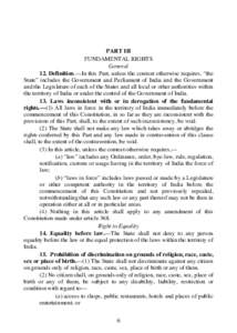 Politics / Fundamental Rights in India / Article One of the Constitution of Georgia / Law / Article One of the United States Constitution / Government