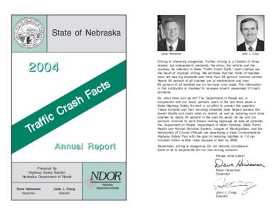 State of Nebraska Dave Heineman 2004 s t