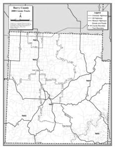 14  Barry County 2000 Census Tracts  0