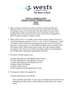 Microsoft Word - WSC Monthly Sports Awards guidelines - Tier 1.doc