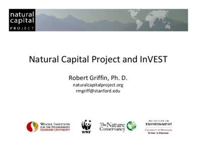 Microsoft PowerPoint - Natural Capital Project and InVEST.pptx