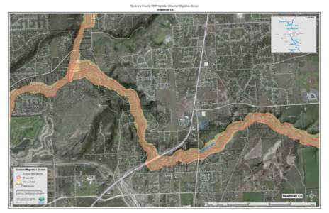 Spokane County SMP Update: Channel Migration Zones Deadman Ck Locator Map Spr ingda le