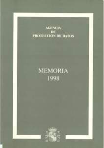 MEMORIA DEFUNCIONAMIENTO DE LA AGENCIA  1. INFORMES SOBRE PROYECTOS DE DISPOSICIONES GENERALES De conformidad con lo establecido en el artículo 36 h) de la Ley Orgánica 5/92 de regulación del tratamiento auto