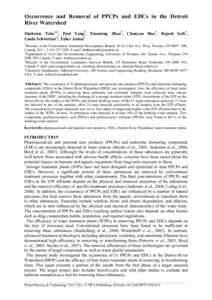 Environmental engineering / Water pollution / Perfluorinated compounds / Persistent organic pollutants / Environmental science / Environmental impact of pharmaceuticals and personal care products / Perfluorooctanoic acid / Perfluorooctanesulfonic acid / Endocrine disruptor / Chemistry / Environment / Pollution