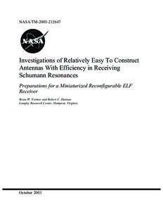 Superconductivity / Magnetometers / Radio spectrum / Nikola Tesla / Schumann resonances / SQUID / Extremely low frequency / Antenna / Magnetic flux quantum / Electromagnetism / Physics / Measuring instruments