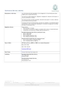 Microsoft Word - Continence _Adult_ Service Statement.doc