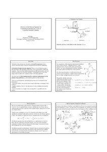 A Definition of the Problem  A Review of the Morison Equation for