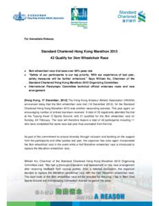 Microsoft Word - SCM 2013 press release - Wheelchair 3km Trail Race_Eng_171212 _FINAL_ with letter head.docx