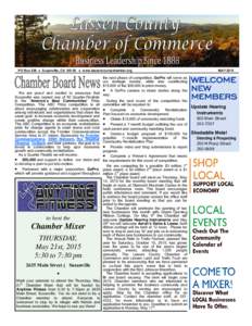 2015 Chamber Newsletter - May with Inserts