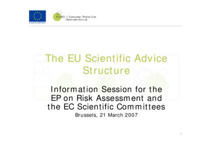 The EU Scientific Advice Structure