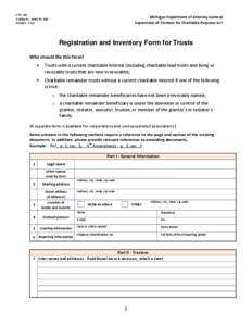 Inheritance / Taxation in the United States / Charitable trust / Trust law / Charitable organization / English trusts law / Beneficiary / Probate / 501(c) organization / Law / Civil law / Equity