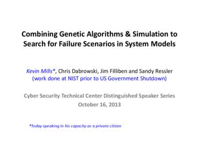 Microsoft PowerPoint - Combining Genetic Algorithms & Simulation-MillsMitreLecture