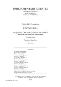 PARLIAMENTARY DEBATES HOUSE OF COMMONS OFFICIAL REPORT GENERAL COMMITTEES  Public Bill Committee