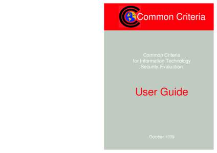 Common Criteria  Common Criteria for Information Technology Security Evaluation