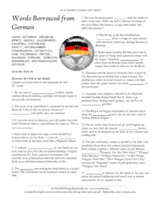 Food and drink / Culture / Languages of Europe / Ghosts / German language / Leontopodium alpinum / World view / Helmut Kohl / Vocabulary / Poltergeist / Pretzel / Geist