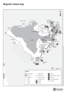 Magnetic Island National Park map