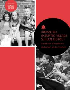 ANNUAL REPORT INDIAN HILL EXEMPTED VILLAGE
