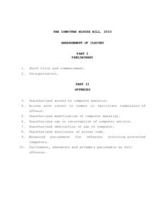 Criminal law / Hacking / Traffic law / English law / Criminal code section 342 / Computer Misuse Act / Law / Computer law / Crimes