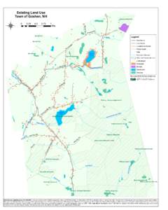 Existing Land Use Town of Goshen, NH[removed]