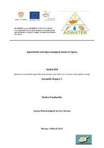 Climate / Climatology / Hydrology / Aridity index / Evapotranspiration / Semi-arid climate / Rain / Köppen climate classification / CLIMAT / Atmospheric sciences / Physical geography / Meteorology