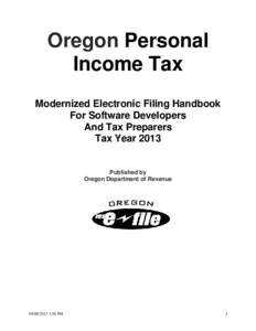 2013 Modernized Electronic Filing Handbook