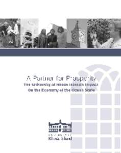 A Partner for Prosperity: The University of Rhode Island’s Impact On the Economy of the Ocean State Appleseed March 2004