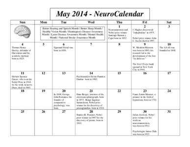 May[removed]NeuroCalendar Sun Mon  Tue